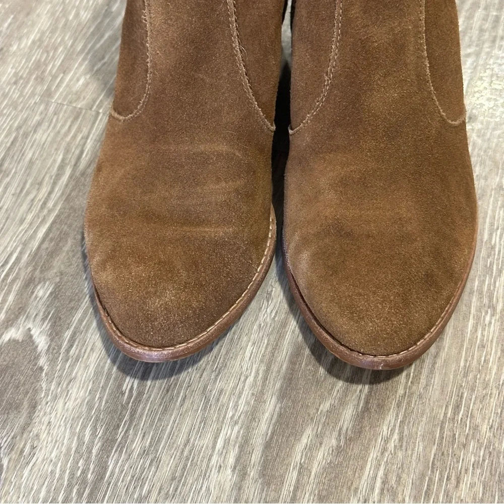GAP Western Chelsea Boot Brown Ankle Booties - Picture 10 of 10